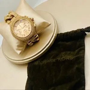 EUC Michael Kors Camile Chronograph Rose Gold Stainless Steel Watch MK3196 Michael Kors | Accessories | Euc Michael Kors Camile  main image 2
